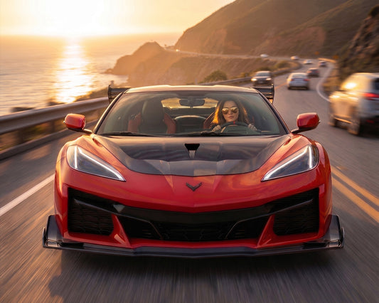 Front Splitter | Corvette C8 Z06, E-Ray, Grand Sport & ZR1 2023+ | Stage 3 Legacy Edition image 1