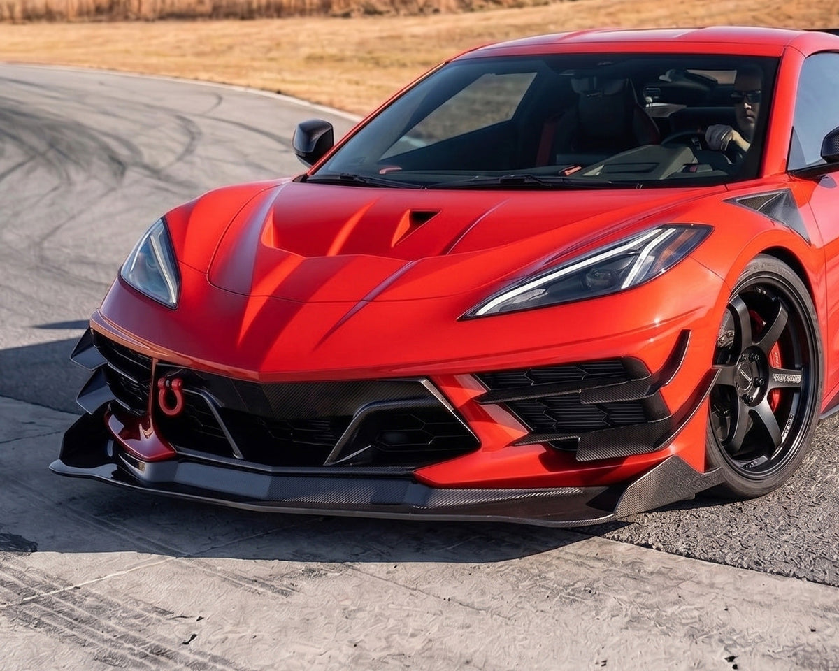 Corvette C8 Track Spec Functional S Duct Hood Package image 4