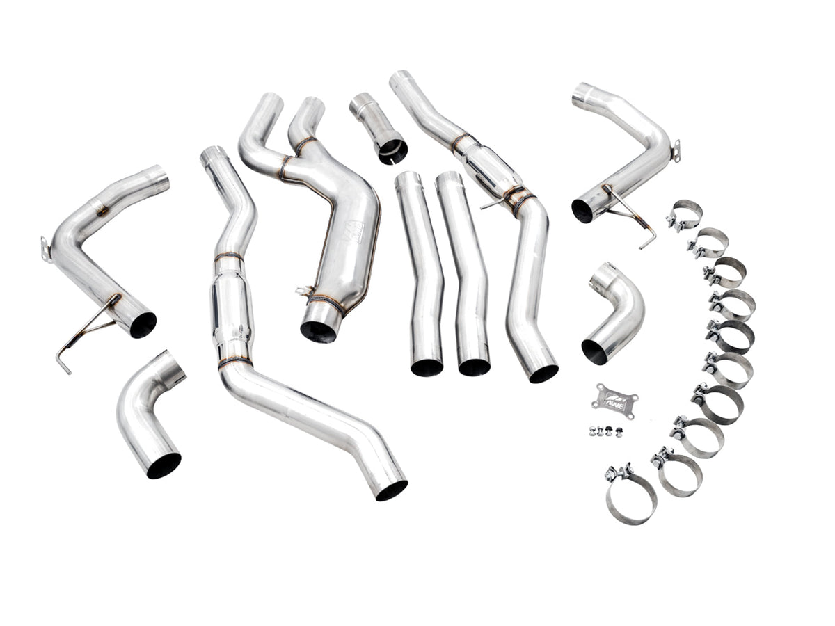 AWE Track Edition Exhaust for G2X M340i / M440i - OE Tips image 3