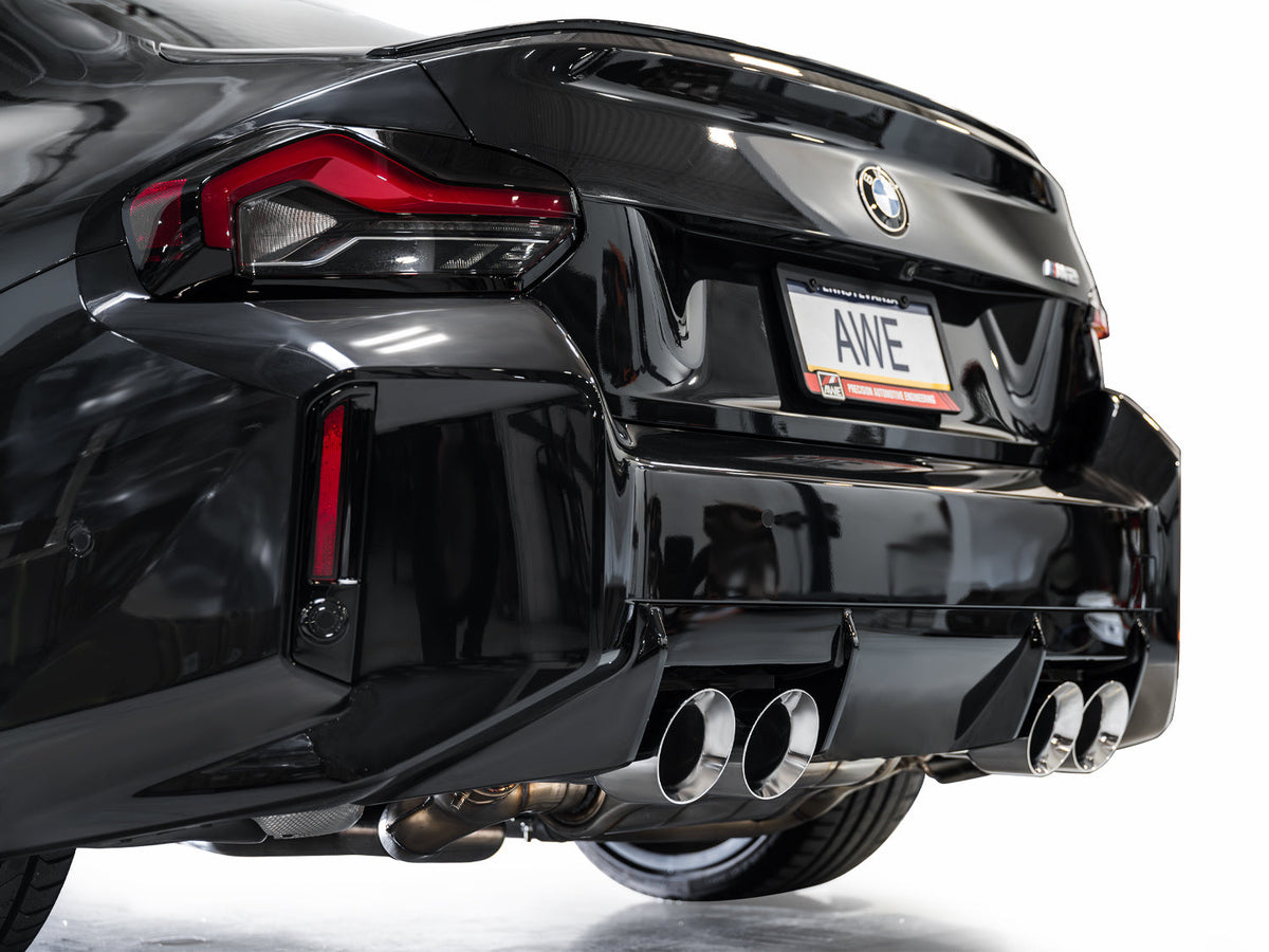 AWE SwitchPath™ Exhaust for BMW G87 M2 - Chrome Silver Tips image 7