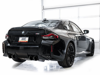 AWE SwitchPath™ Exhaust for BMW G87 M2 - Diamond Black Tips image 5