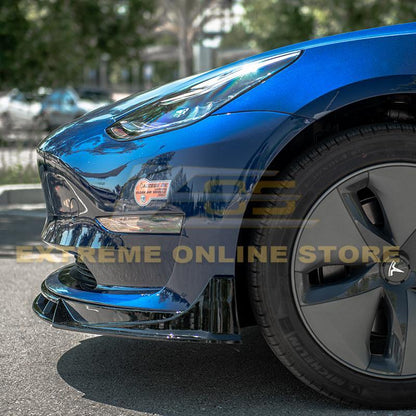 2017-23 Tesla Model 3 Performance Front Splitter image 11