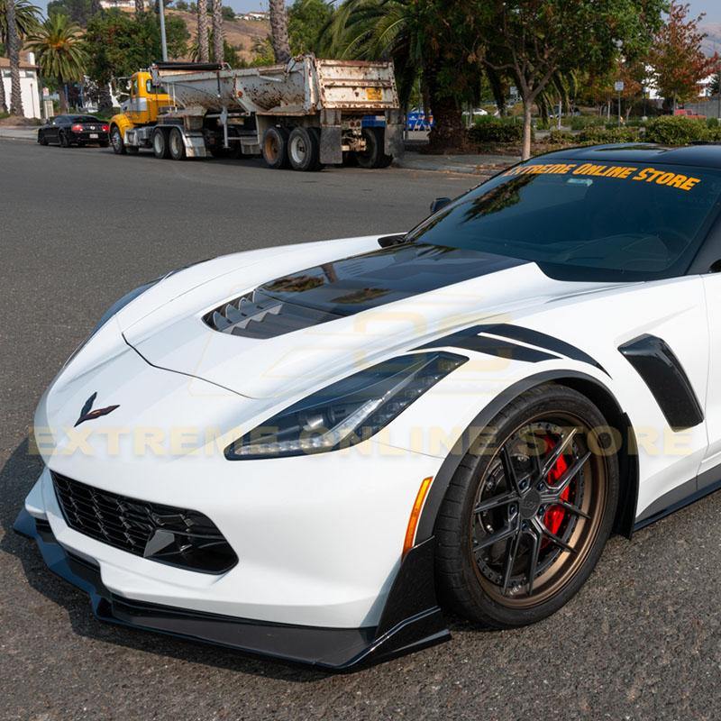 Corvette C7 ZR1 Conversion Side Fender Vents image 7