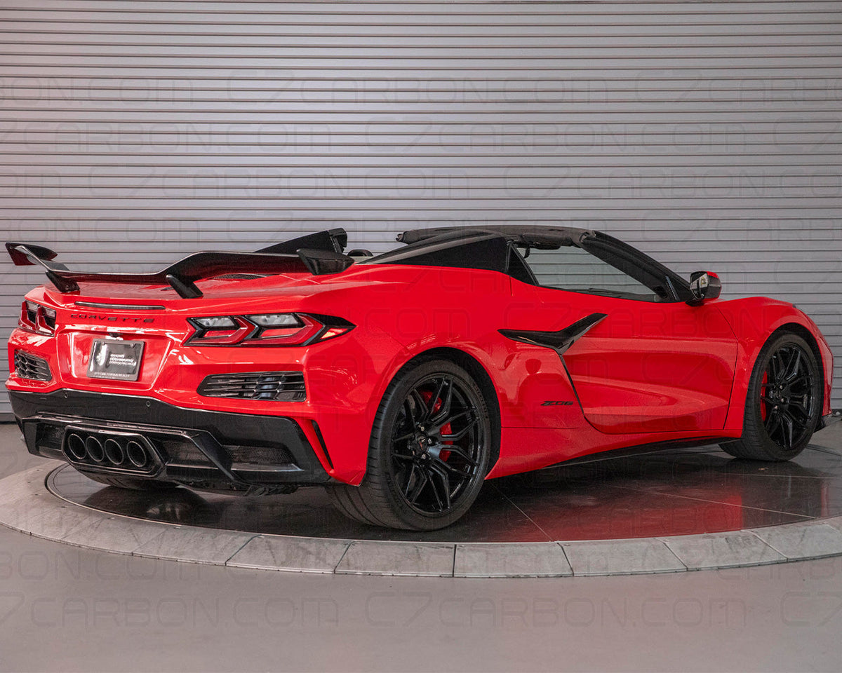 High Wing Spoiler | Corvette C8 Z06 2023+ | Z07 Performance Carbon Fiber image 5
