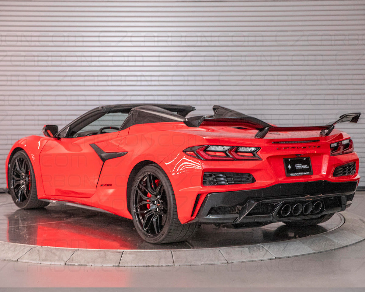 High Wing Spoiler | Corvette C8 Z06 2023+ | Z07 Performance Carbon Fiber image 6