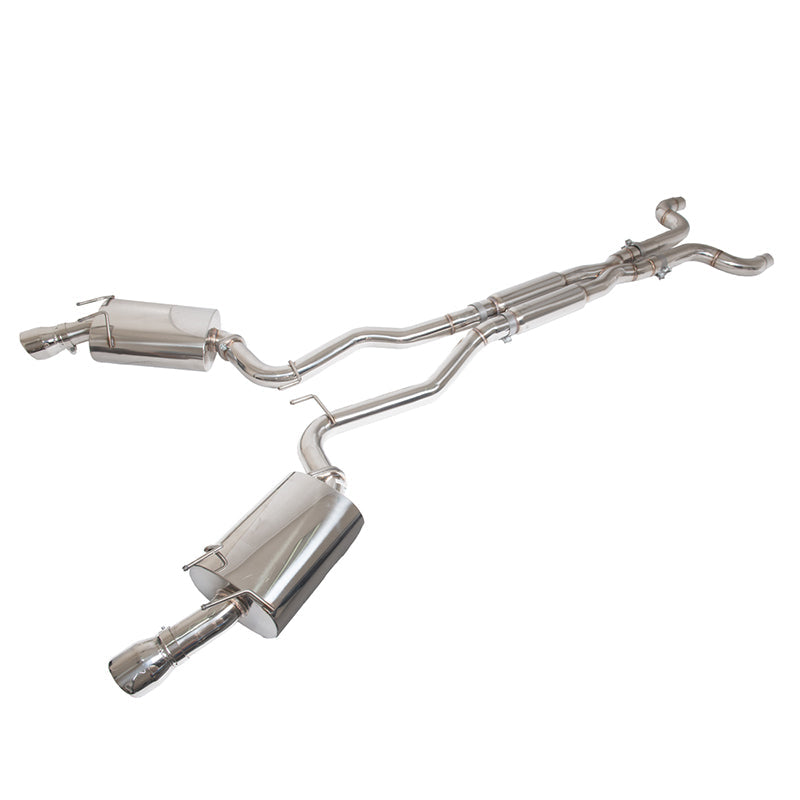 2010-15 Chevrolet Camaro Slant-Cut Cat Back Full Exhaust System image 2