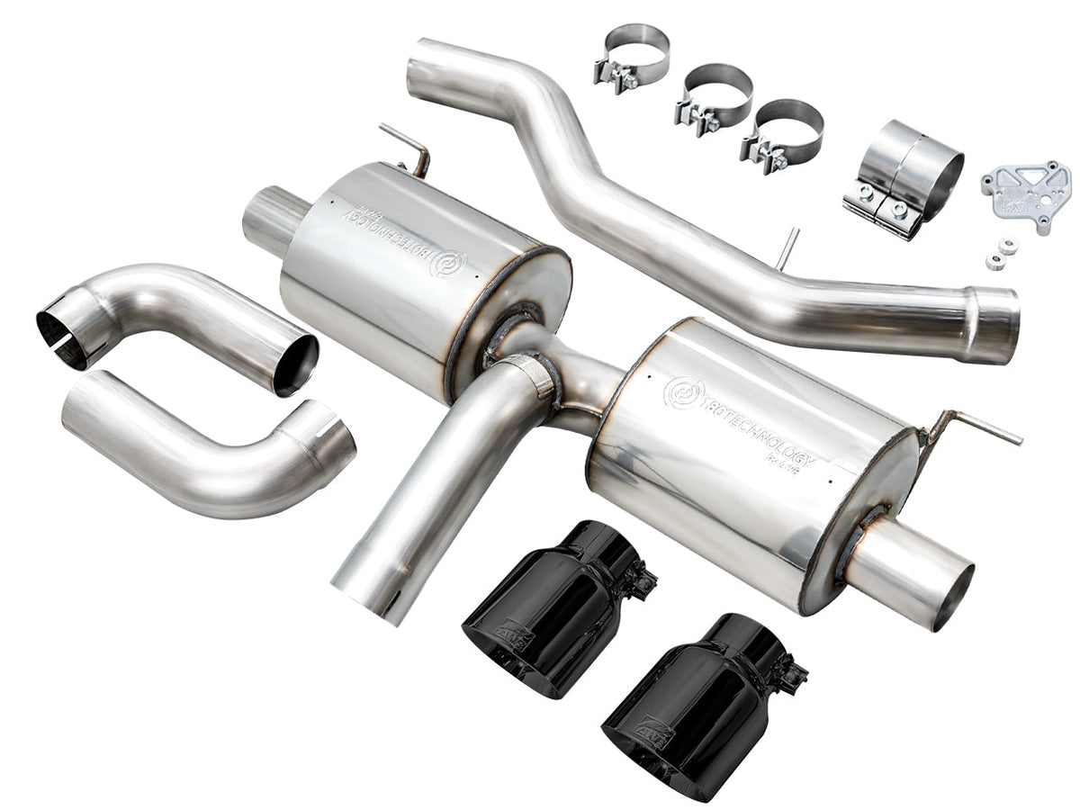 AWE Touring Edition Axle Back Exhaust for BMW G2X 330i/430i - Diamond Black image 12