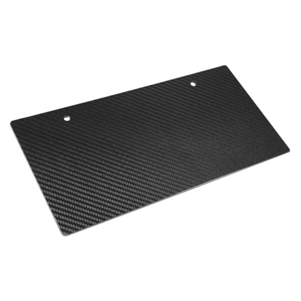 Carbon Fiber License Plate- Double Sided
