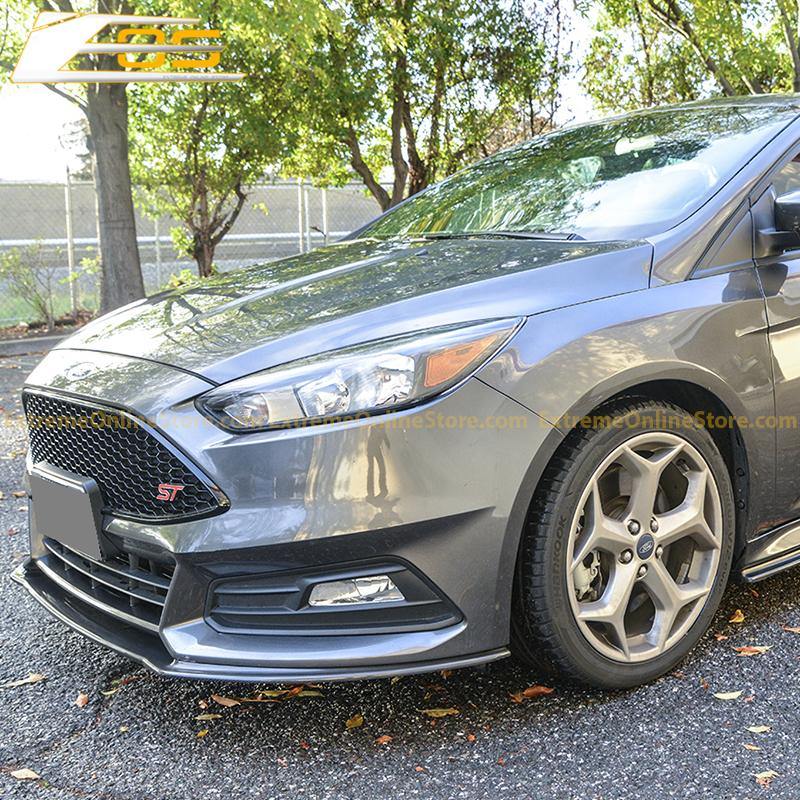 2015-Up Ford Focus ST Carbon Fiber Front Splitter Lip image 2