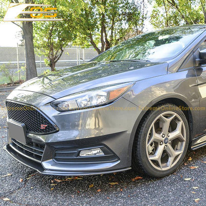 2015-Up Ford Focus ST Carbon Fiber Front Splitter Lip image 2
