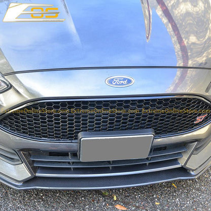 2015-Up Ford Focus ST Carbon Fiber Front Splitter Lip image 7