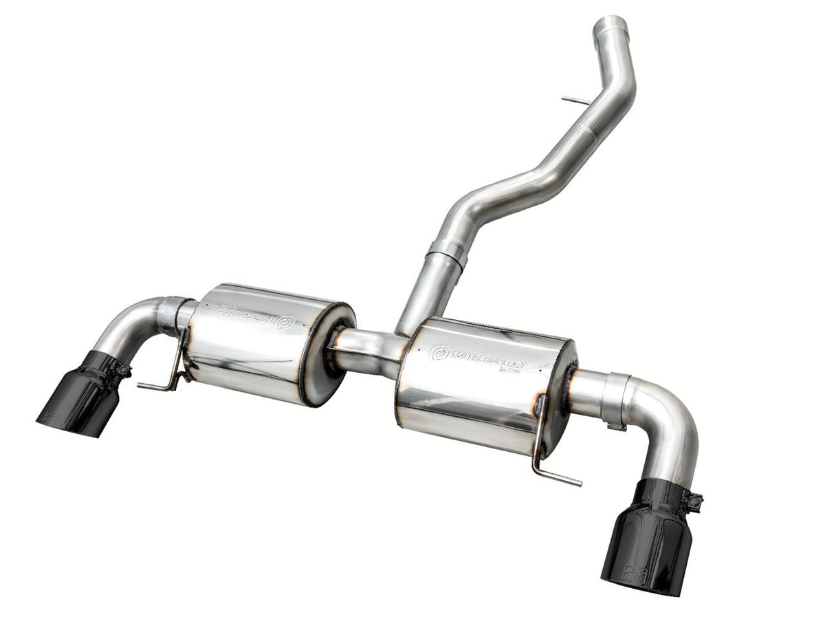 AWE Touring Edition Axle Back Exhaust for BMW G2X 330i/430i - Diamond Black image 1