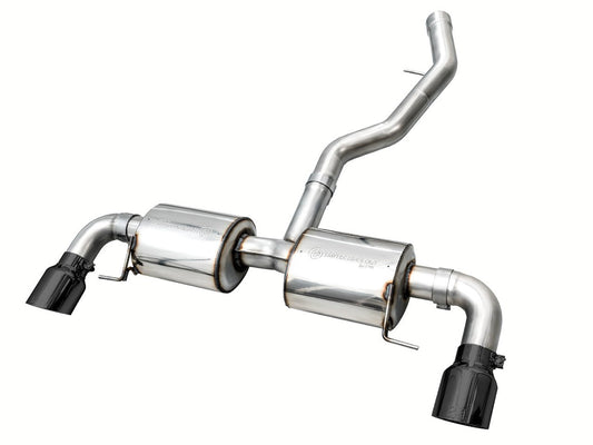 AWE Touring Edition Axle Back Exhaust for BMW G2X 330i/430i - Diamond Black image 1