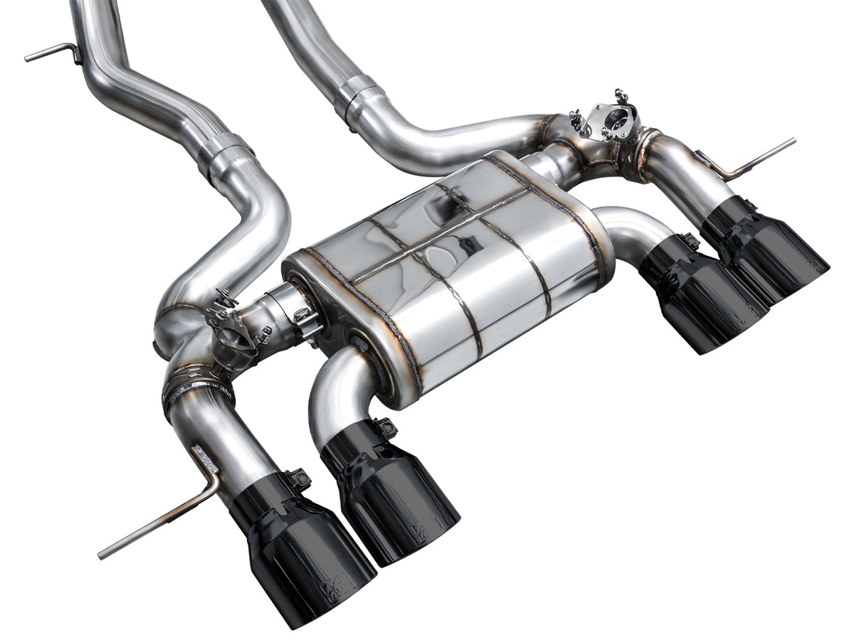 AWE SwitchPath™ Exhaust for BMW G87 M2 - Diamond Black Tips image 9