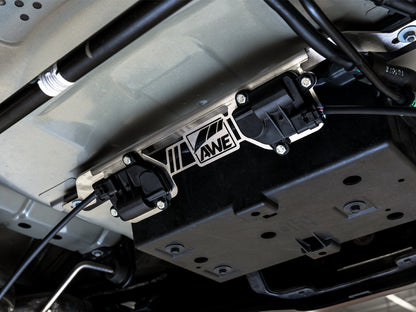 AWE Valve Motor Bracket for '18-'23 S550 Mustang GT with the Active Valve Performance Exhaust image 2