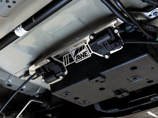 AWE Valve Motor Bracket for '18-'23 S550 Mustang GT with the Active Valve Performance Exhaust image 2