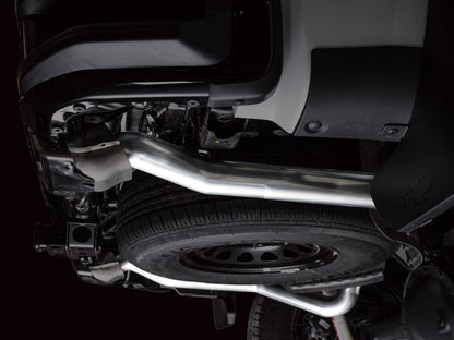 AWE 0FG Catback Split Rear Exit Exhaust for 4th Gen Silverado/Sierra 1500 5.3L (with bumper cutouts) - OE Tips image 4