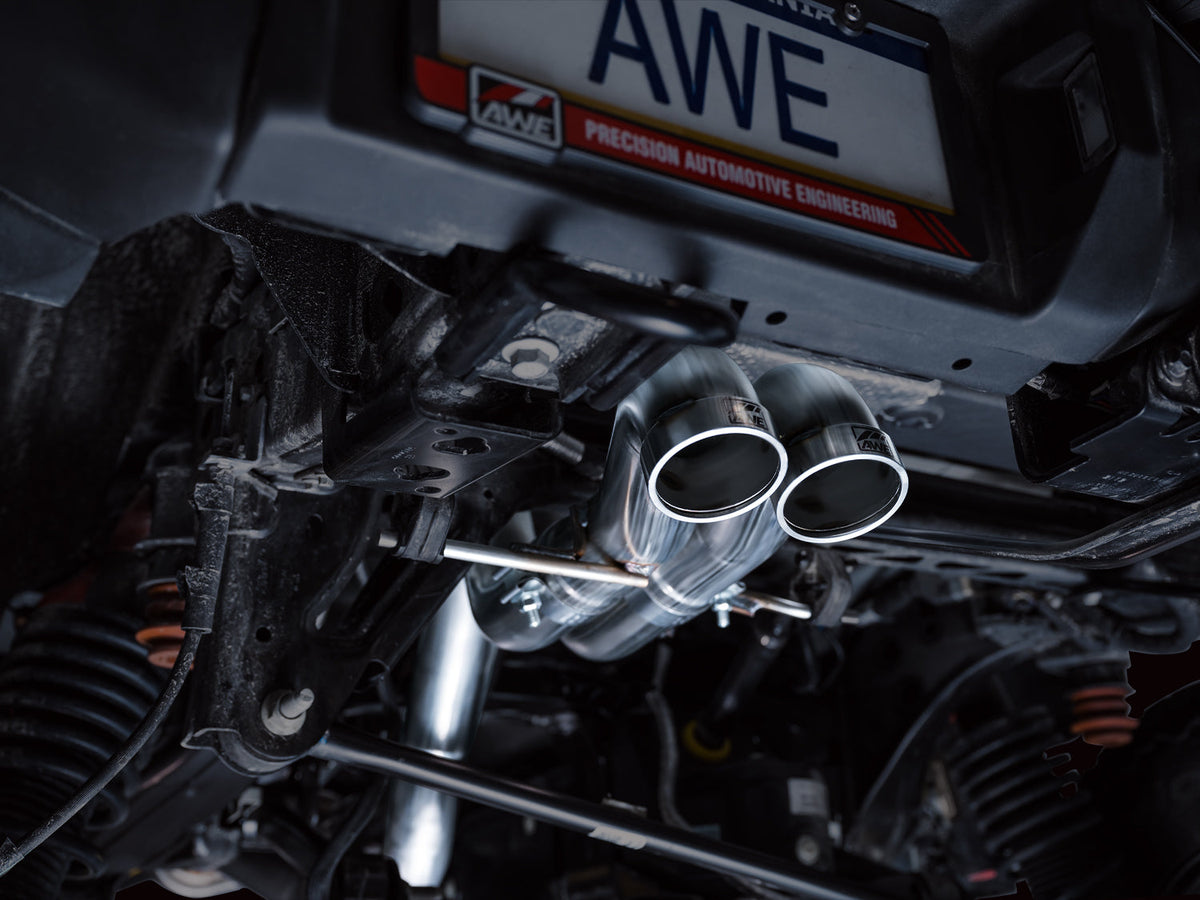 AWE SwitchPath Exhaust for Ford Bronco Raptor - Dual BashGuards image 4