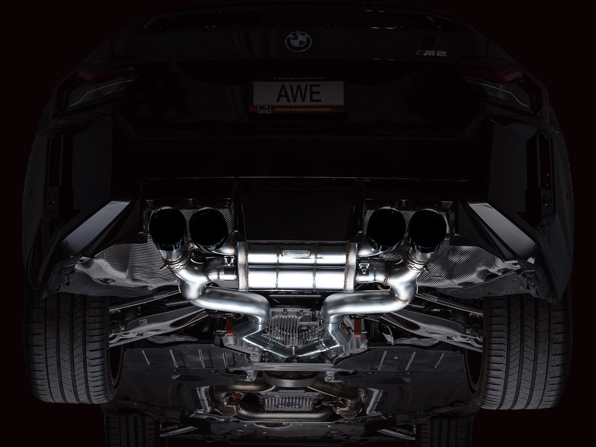 AWE SwitchPath™ Exhaust for BMW G87 M2 - Diamond Black Tips image 13