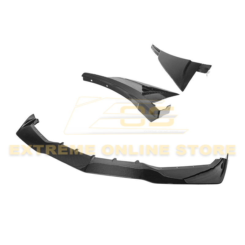 Chevrolet Corvette C7 ZR1 DRY CARBON FIBER Front Splitter Winglet image 2