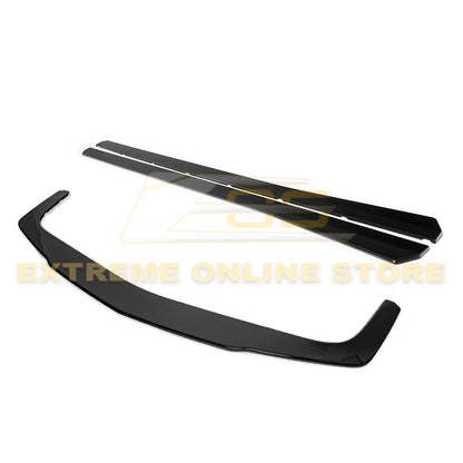 2009-15 Cadillac CTS-V EOS Performance Front Splitter & Side Skirts image 1