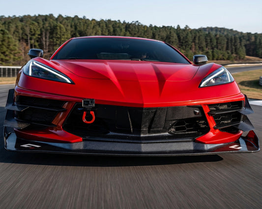 Corvette C8 Stingray Legacy Front Canards image 1
