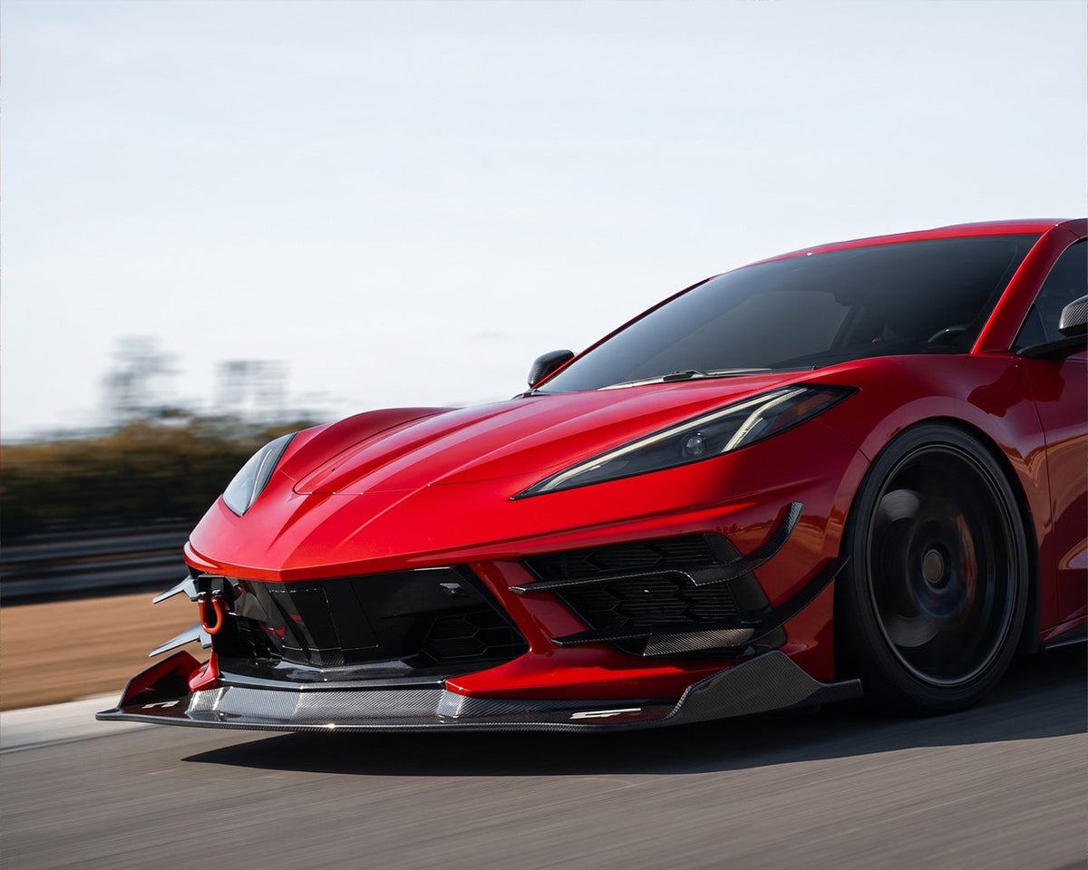 Corvette C8 Stingray Legacy Front Canards image 4