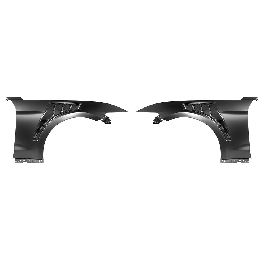 2015-17 Mustang GT500 KR Style Front Vented Fenders image 1