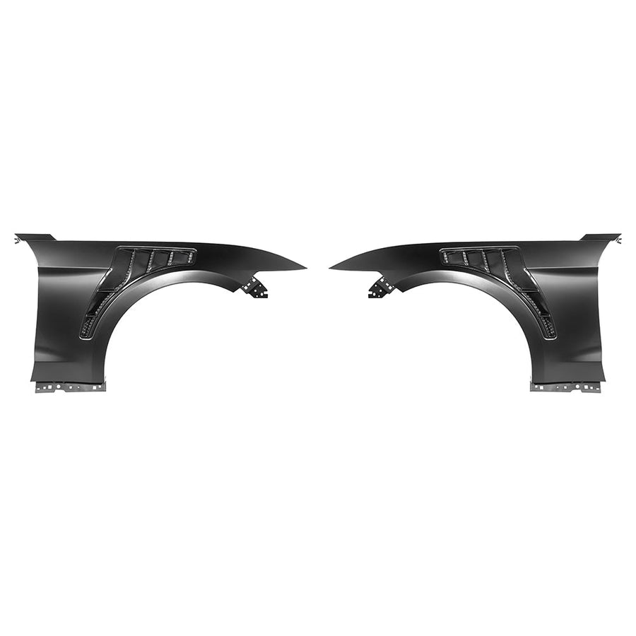 2015-17 Mustang GT500 KR Style Front Vented Fenders image 1