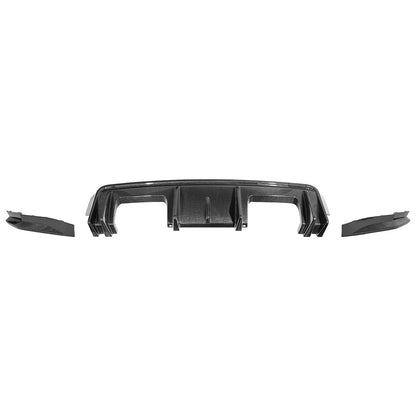 BMW G82 G83 M4 | 3D Style Carbon Fiber Replacement 3Pcs Rear Diffuser Apron image 1