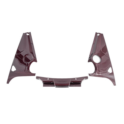 Corvette C8 DRY CARBON FIBER Coupe Engine Bay Panel Cover (3-Pieces Version) image 22