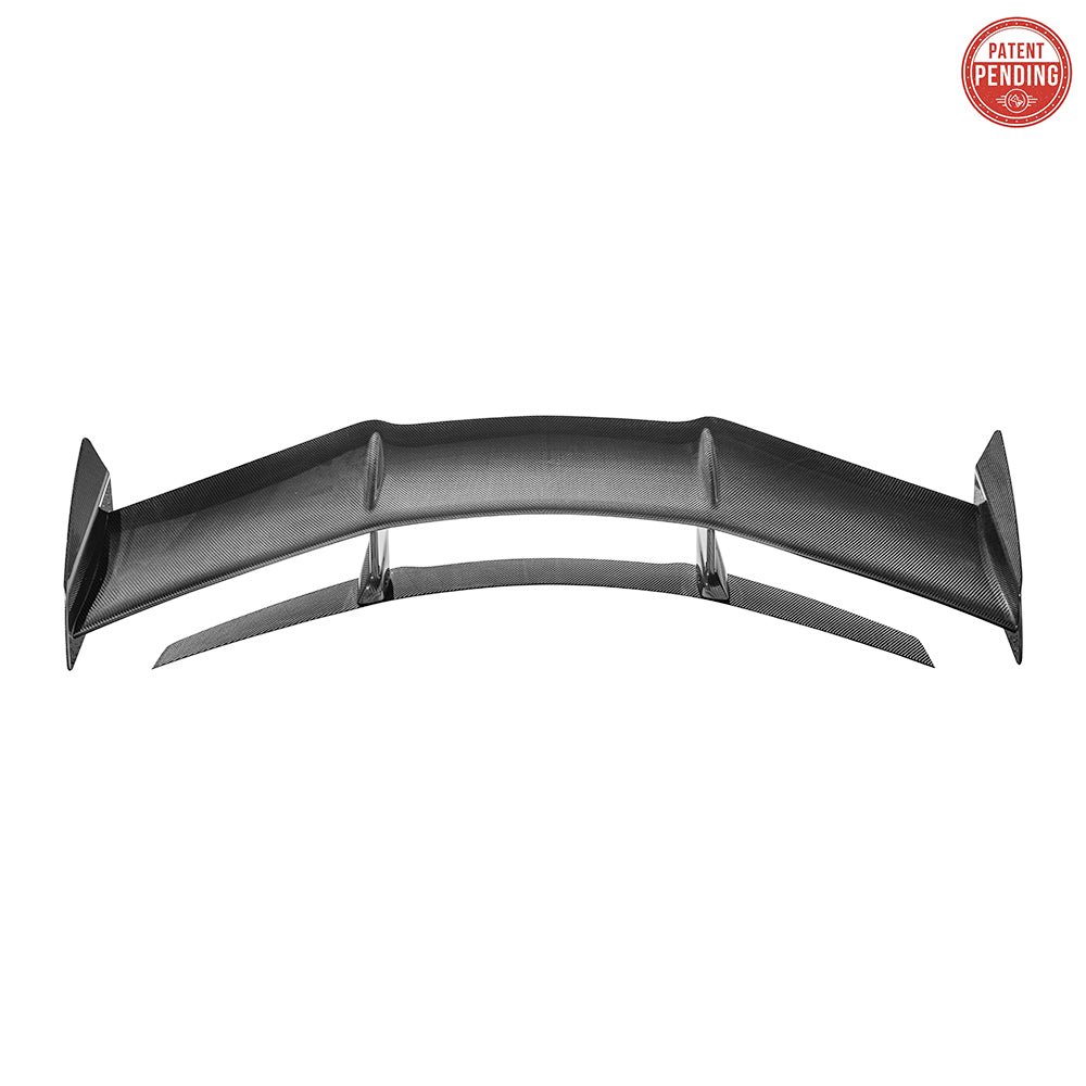 ZR1 Package Corvette C8 Z06 / E-Ray DRY CARBON FIBER Rear Spoiler image 2