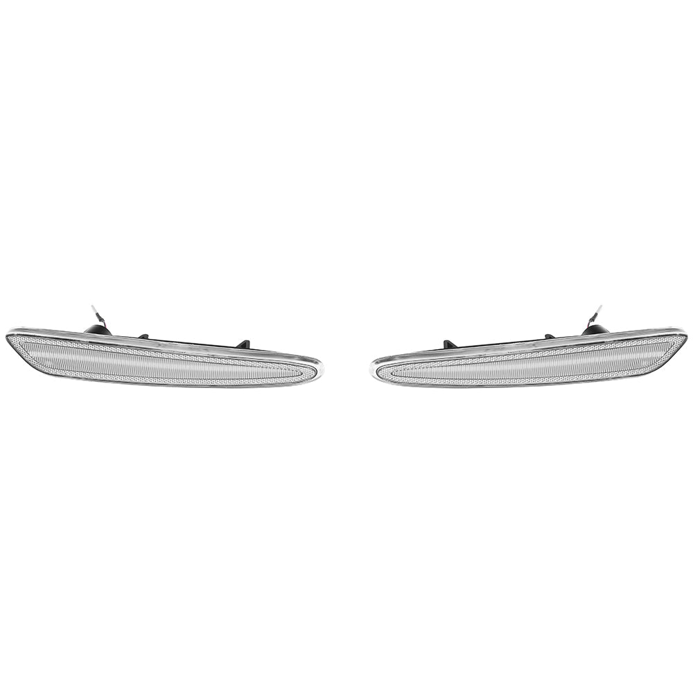 Corvette C6 Front Amber Light LED Side Markers Pair image 2