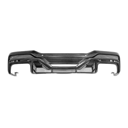2024-Up Ford Mustang S650 Dark Horse Style DRY CARBON FIBER Rear Bumper Diffuser image 1