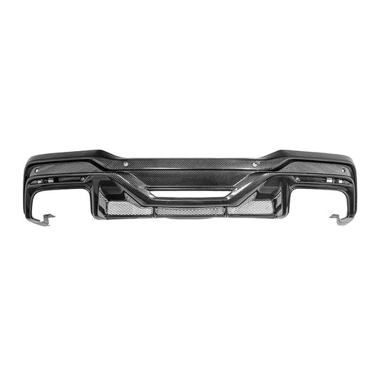 2024-Up Ford Mustang S650 Dark Horse Style DRY CARBON FIBER Rear Bumper Diffuser image 1