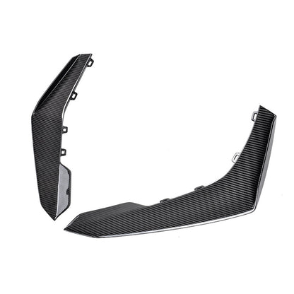 2019-24 Camaro ZL1 1LE Dry Cabon Fiber Front Air Duct Bezels & Canard Dive Planes image 8