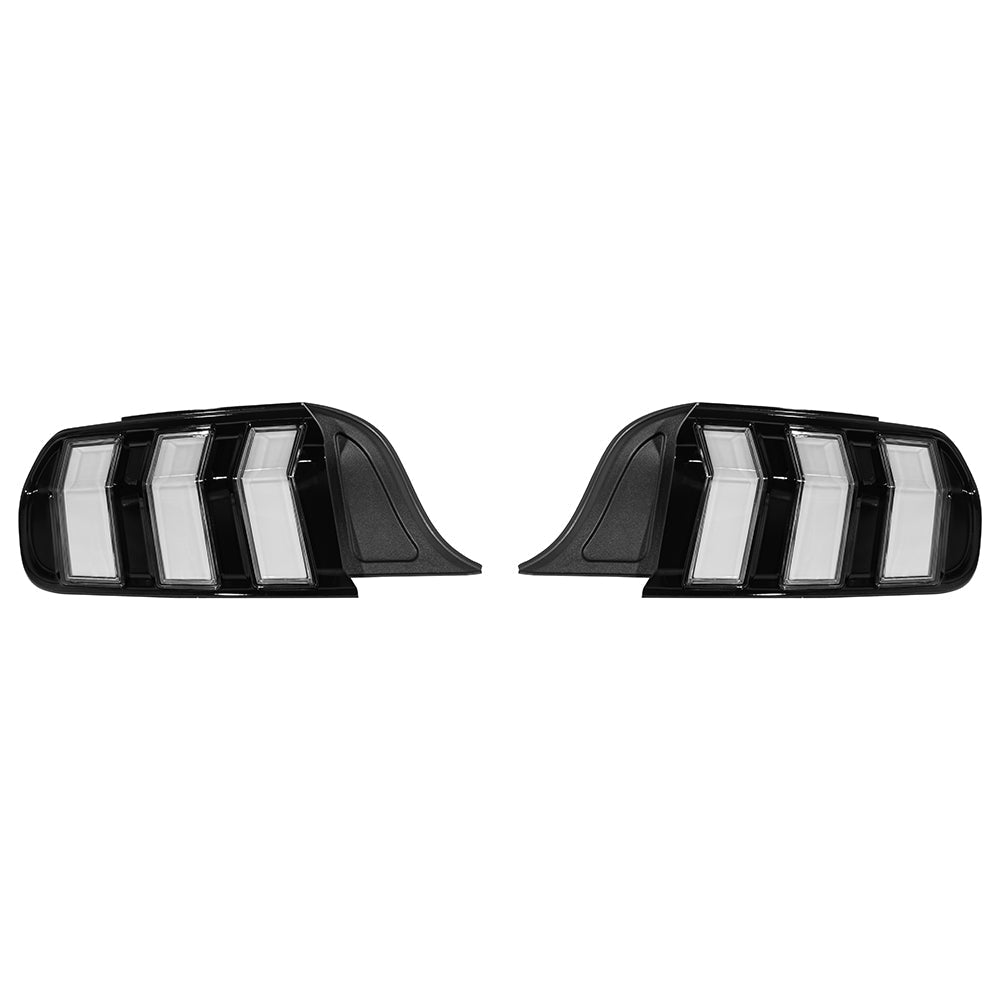 2015-23 Ford Mustang EURO RGB Sequential Signal LED XB Clear Rear Taillight image 2
