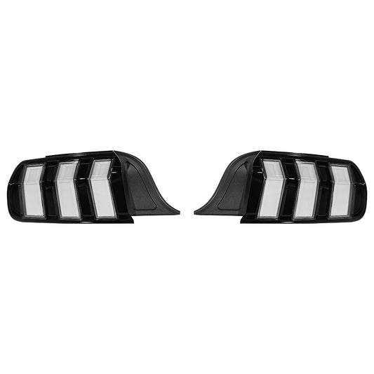 2015-23 Ford Mustang EURO RGB Sequential Signal LED XB Clear Rear Taillight image 2
