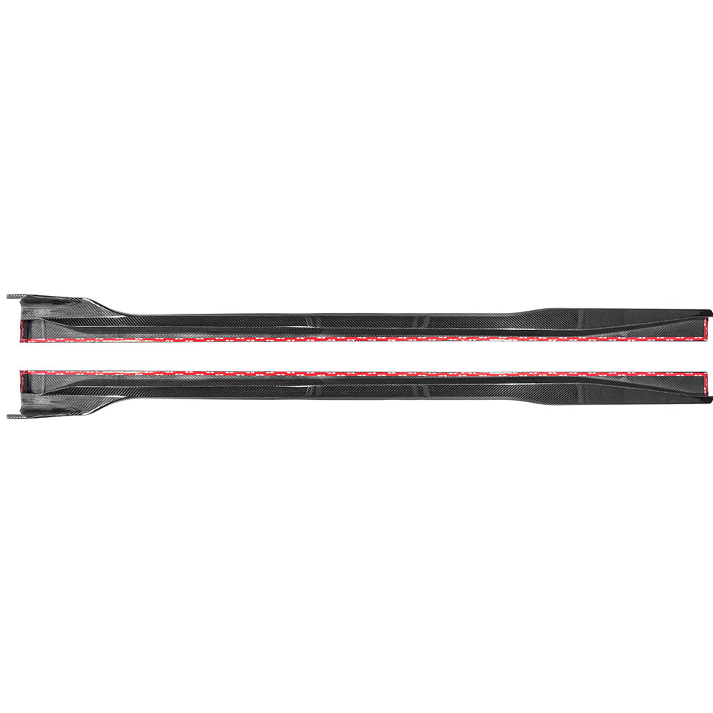 2024-Up Ford Mustang S650 | EOS Performance CARBON FIBER Side Skirts Extension image 2