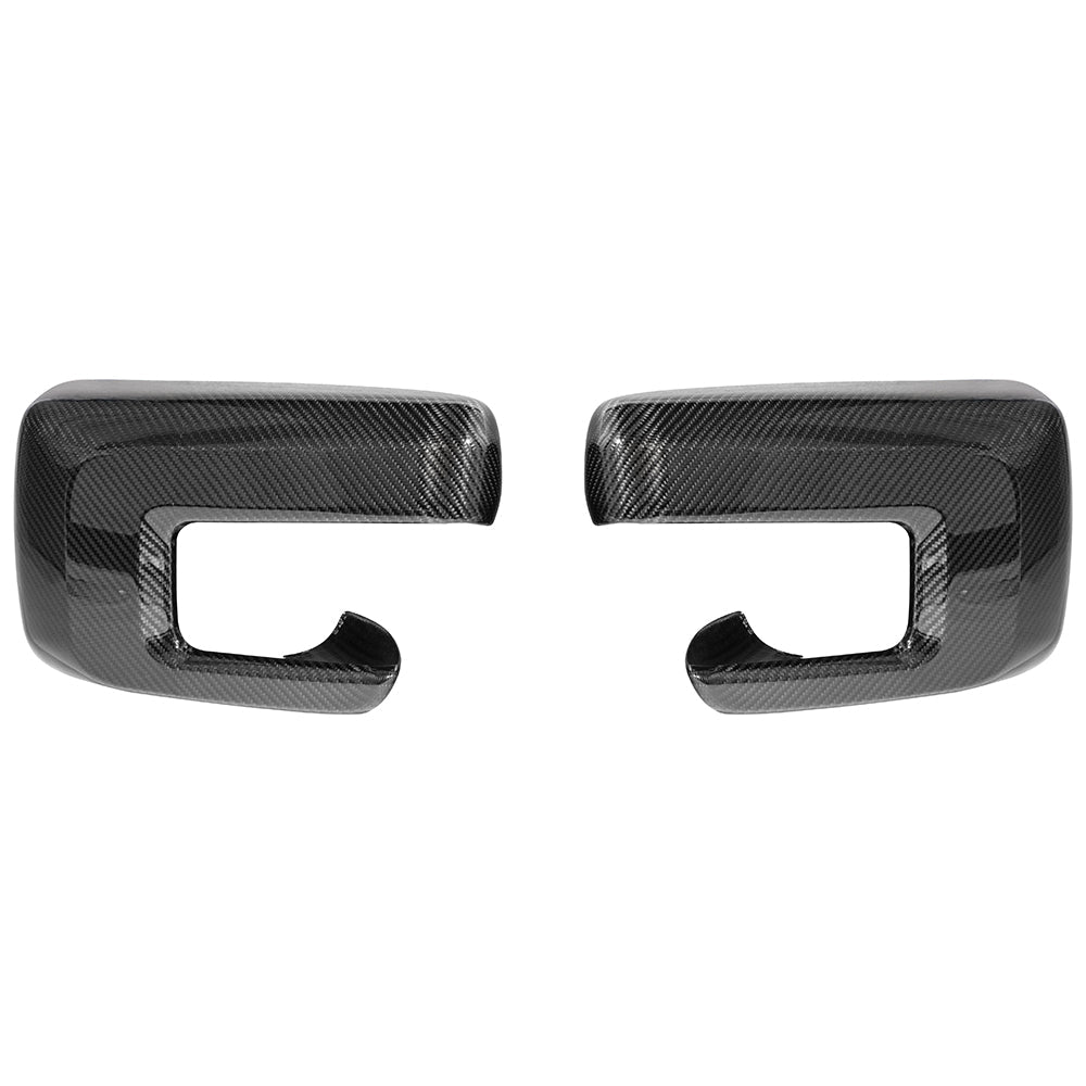 2021-Up Ford F-150 Carbon Fiber Side Mirror Cap Covers image 2