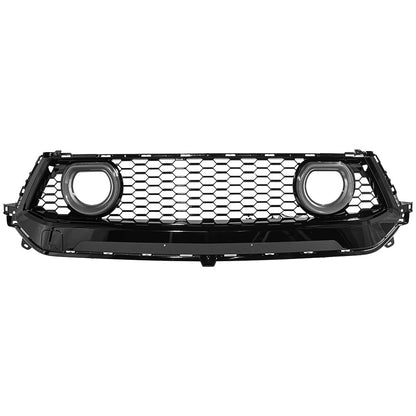2024-Up Ford Mustang GTV Style Front Upper Grille LED Air Intakes image 2