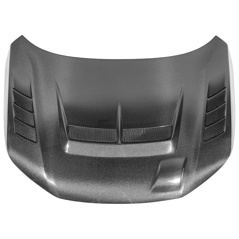 2023-Up Honda Civic FL5 Type-R | JDM Varis Style Front Hood Cover image 2