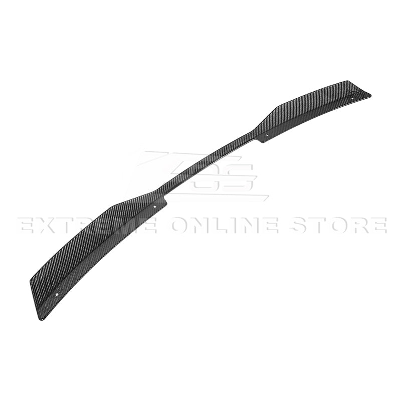 2024+ Ford Mustang Darkhorse DRY CARBON FIBER Rear Gurney Spoiler image 1