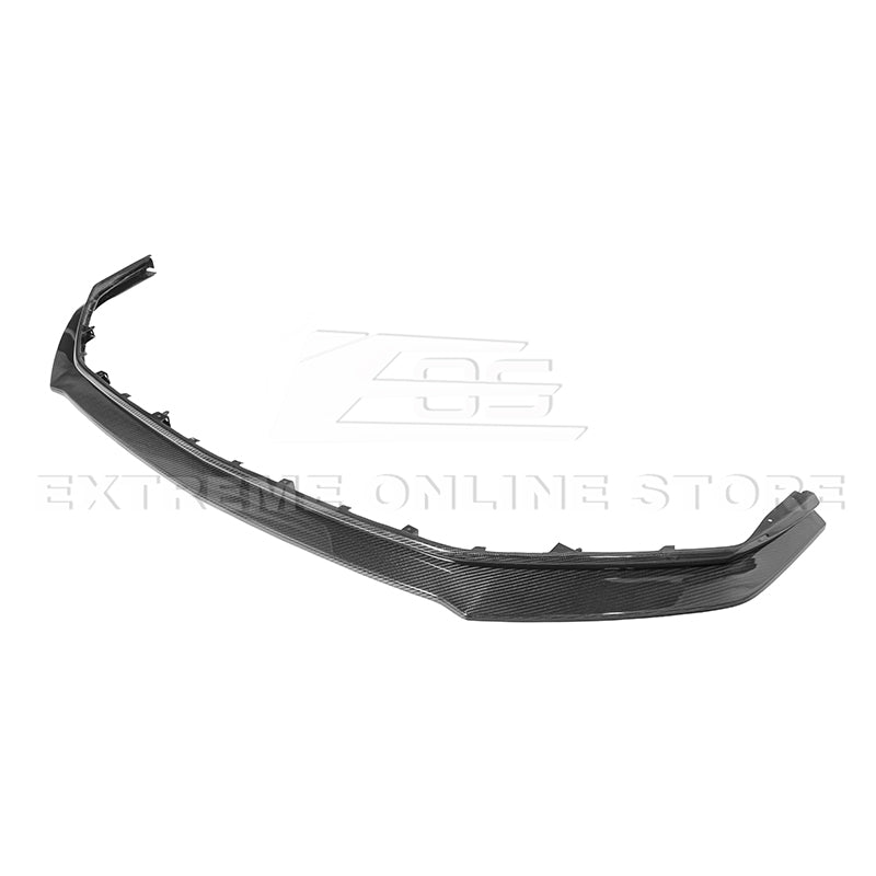 2024+ Ford Mustang Dark Horse DRY CARBON FIBER Front Splitter image 1