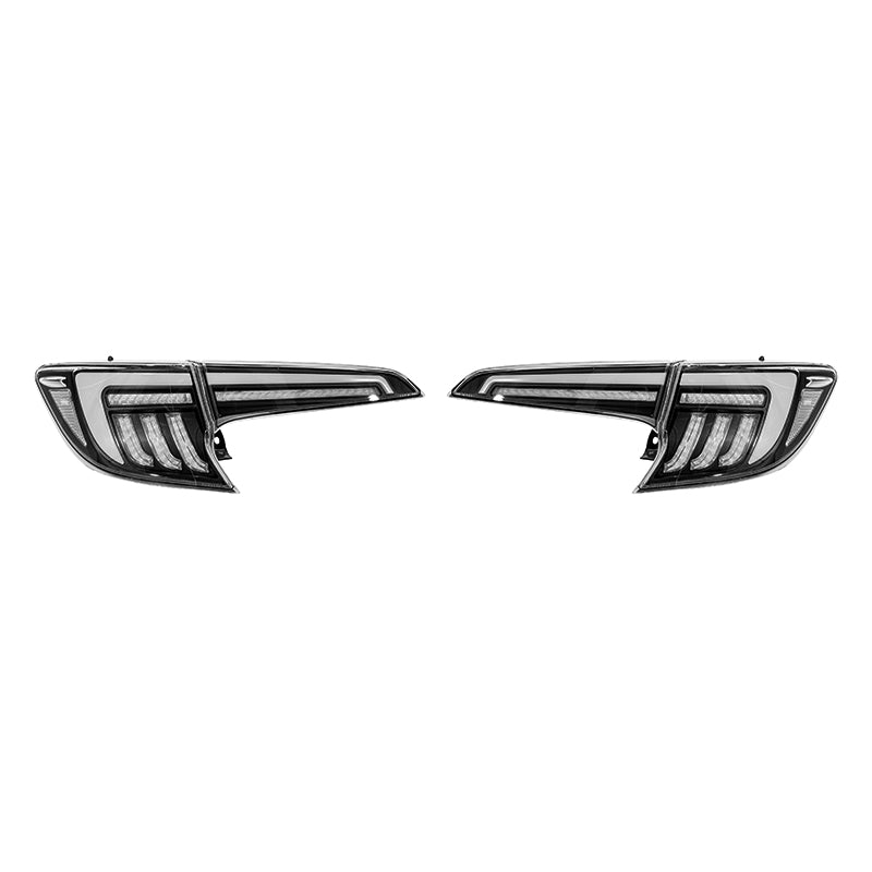 2019-Up Corolla Hatchback GR Sequential Signal LED Clear Rear Taillights image 2