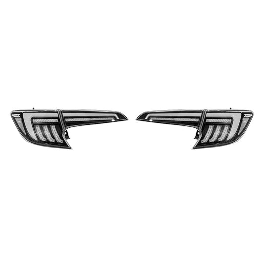2019-Up Corolla Hatchback GR Sequential Signal LED Clear Rear Taillights image 2