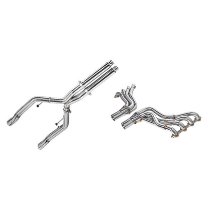 2013-17 Chevy SS 2008-09 Pontiac G8 Headers Mid Pipe image 1