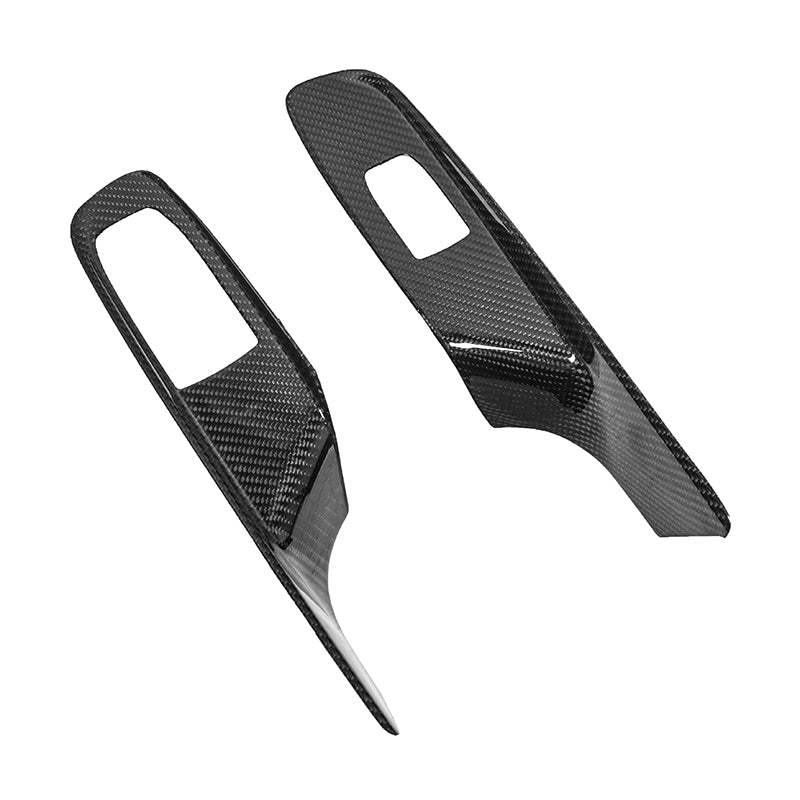 Corvette C8 DRY CARBON FIBER Door Window Control Panel Switch Cover image 2