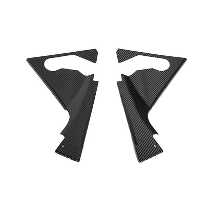 Chevrolet Corvette C8 DRY CARBON FIBER Engine Bay Corner Vent Cover image 2