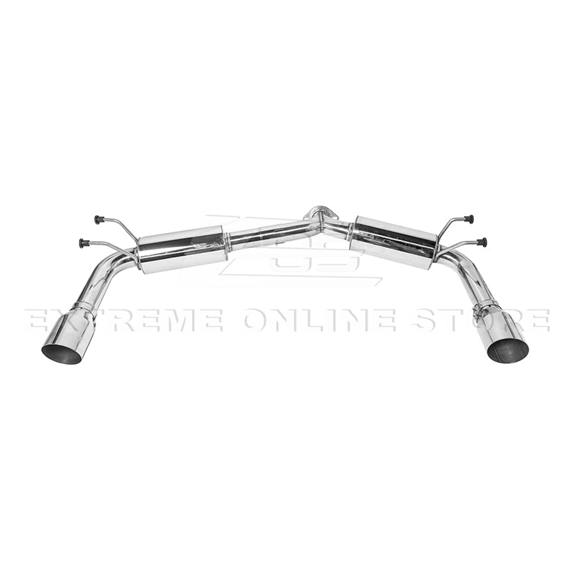 2019-Present Mazda 3 Hatchback Axle Back Dual Tips Muffler Exhaust image 1